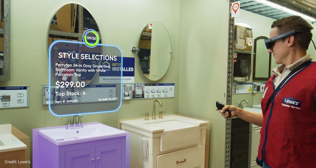 Lowe's digital twin