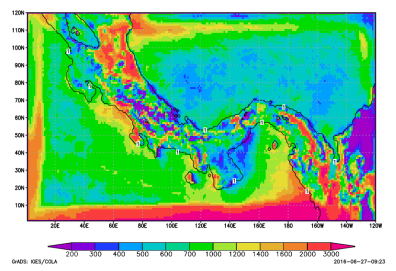 Distribución geográfica precipitación Panamá