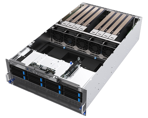 Servidor NG8 para Cryo-EM con procesador Intel Xeon y 8 GPUs