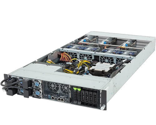 Servidor NG4 para Cryo-EM con procesador AMD Epyc y 4 GPUs