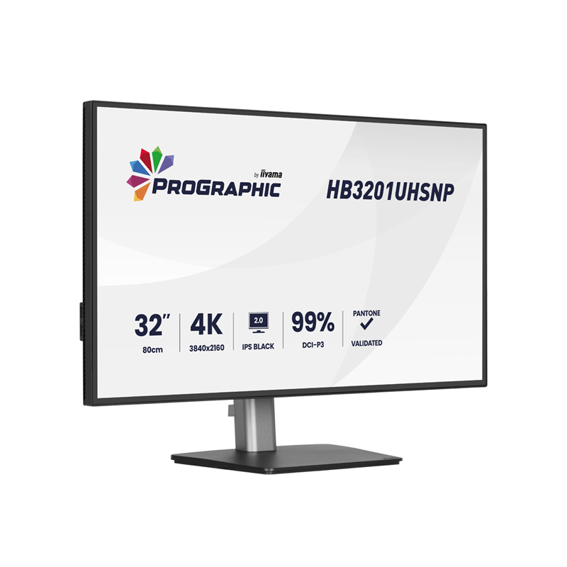 IIYAMA ProGraphic HB3201UHSNP-B1 IPS 32" 4K UHD Pantone Validated