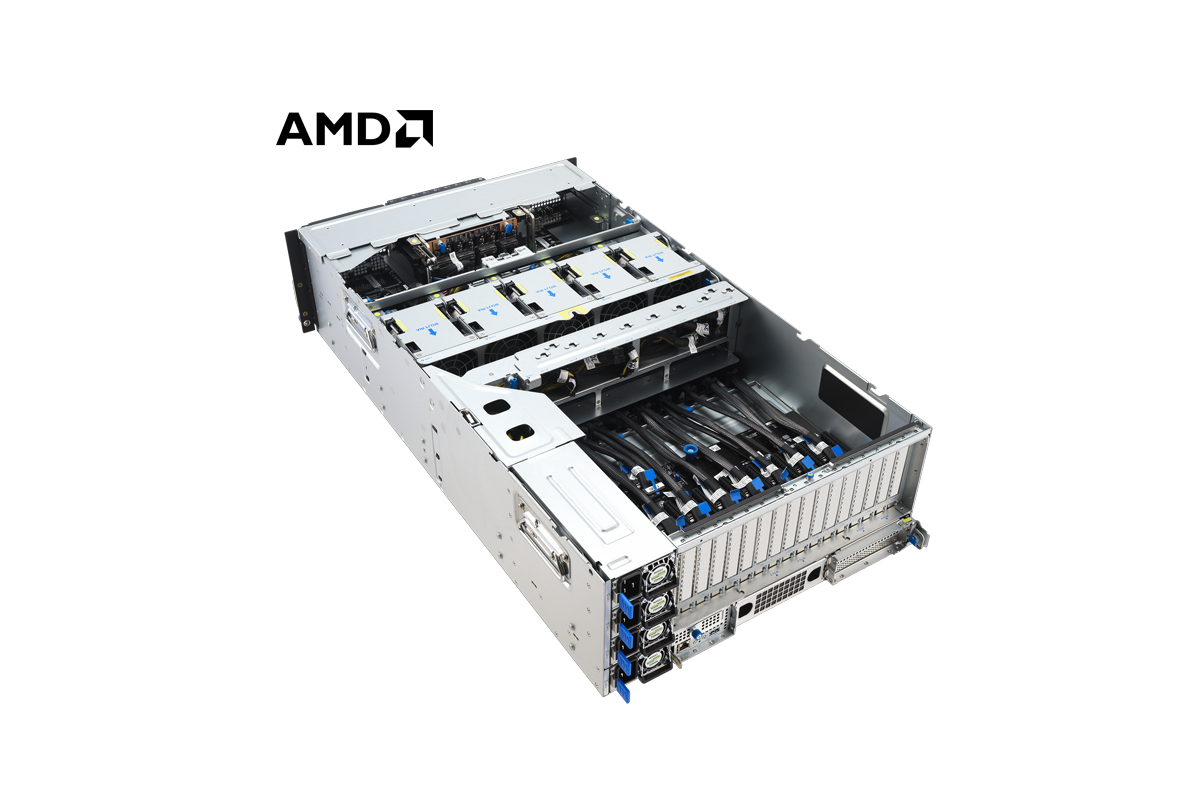 Asus ESC8000A-E13 8x GPUs