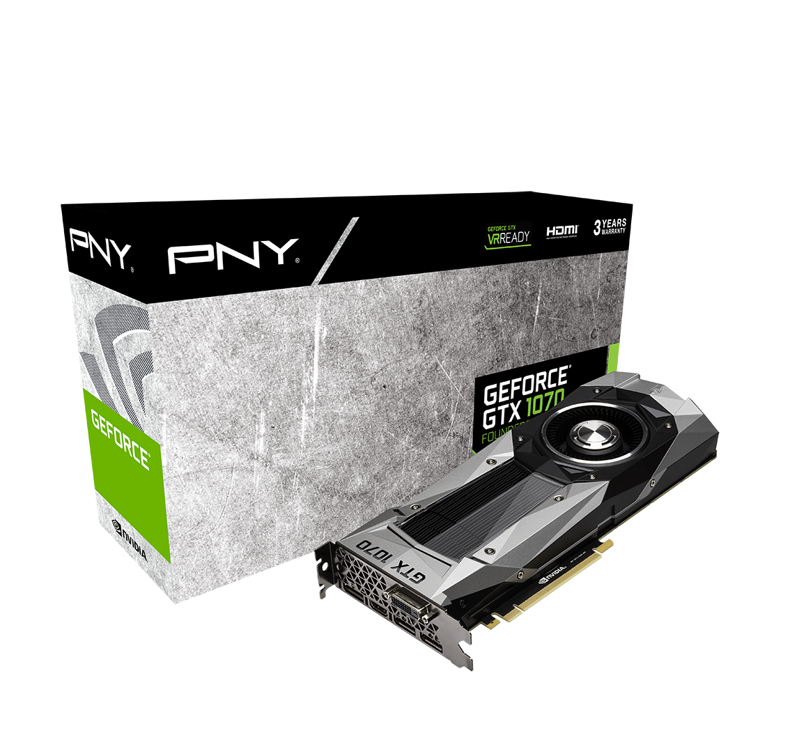 PNY GeForce GTX 1070 Founders Edition 8GB GDDR5